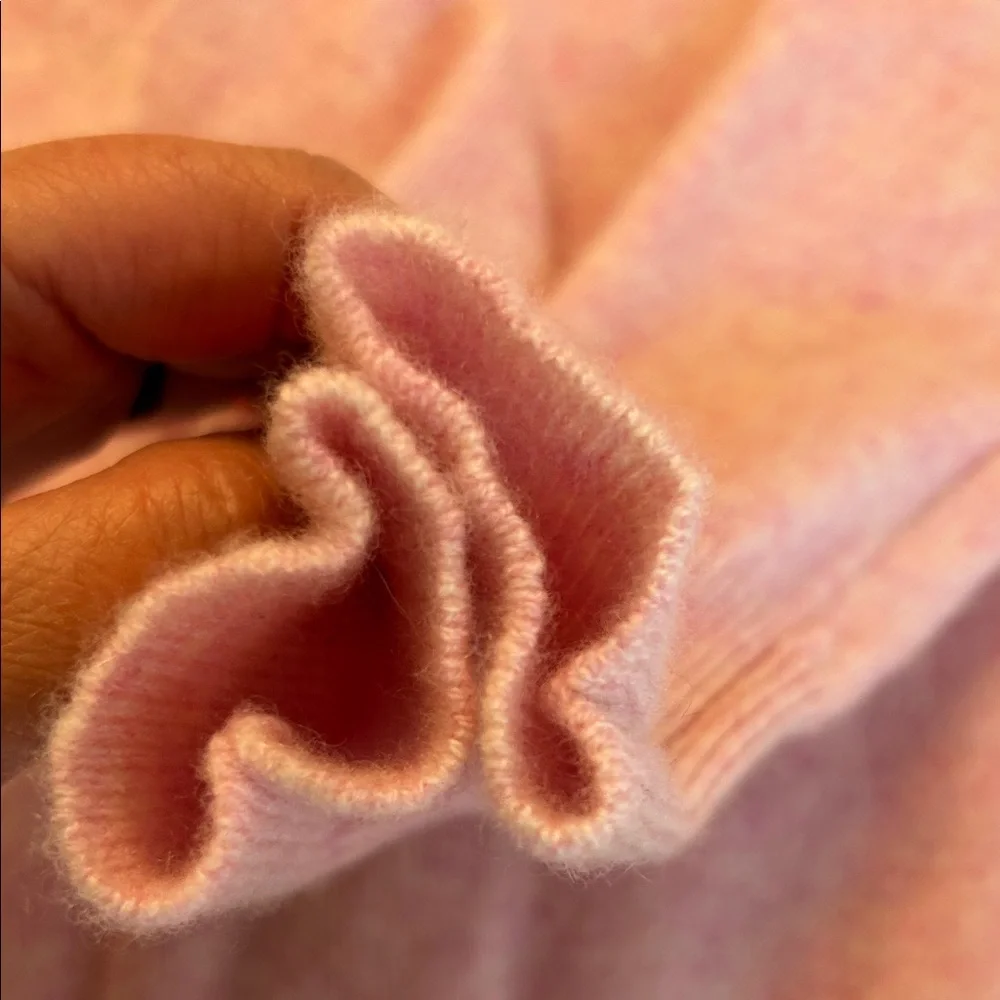 J. Crew Soft Pink Crew Neck Sweater - Picture 3 of 6